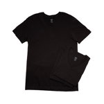 Accesorii Barbati 686 3-Pack ESSENTIAL Jersey V-Neck T-Shirt Black, 686