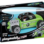 Masina de curse verde cu telecomanda playmobil action, Playmobil