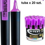 Fibracolor Highlighter FLASHER x20 Tub violet Fibracolor TARGI, Fibracolor