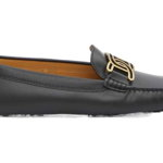 TOD'S Other Materials Loafers BLACK