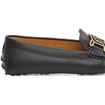 TOD'S Other Materials Loafers BLACK