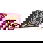 Set cadou Versace Crystal Noir, Femei: Apa de toaleta, 50 ml + Lotiune de corp, 50 ml, + Gel de dus, 50 ml