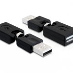 Adaptor USB 2.0 A T - M rotabil, Delock 65260