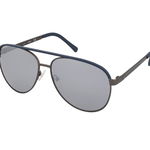 Ochelari de soare barbati Guess Aviator Anthracite/Dark Blue/Grey Mirrored GF0172/S-08C