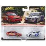 Set 2 masinute metalice Ford Sierra Cosworth si Ford Escort RS Cosworth scara 1: 64, Hot Wheels Premium, 