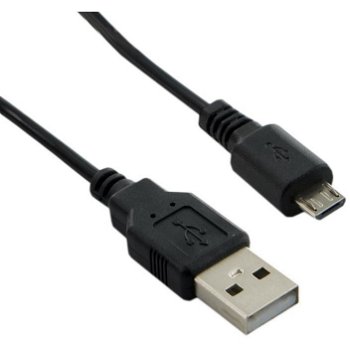Cablu USB 2.0 MICRO 5pin AM B 1m Negru