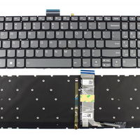 Tastatura Lenovo IdeaPad 3-15IIL05 Gri cu Palmrest Argintiu si TouchPad, IBM Lenovo