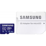 Card MICROSD PRO PLUS 512GB CL10 W/A SM