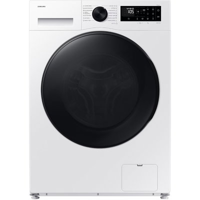 Samsung Masina de spalat rufe slim cu uscator Samsung WD90DG5G34BELE, Spalare 9 kg, Uscare 5 kg, 1400 rpm, Clasa A, AI Ecobubble, Super Speed 39, Space Max, Hygiene Steam, Digital Inverter Motor,Alb, Samsung