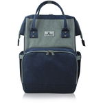 Rucsac accesorii bebelusi Tina, multiple compartimente, Blue & Grey