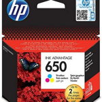 HP Cartuş de cerneală Ink Advantage original 650 Tri-color CZ102AE, HP