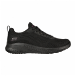 Skechers, Pantofi sport din plasa Arch Fit - Big Appeal, Negru, 36.5