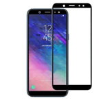 Folie sticla securizata tempered glass Samsung Galaxy A6 2018, Negru, AccesoriiGsm4All