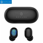 Casti TWS Xiaomi Haylou GT1, bluetooth 5.0, touch control, DSP noise cancelling, waterproof IPX5, AAC SBC, negre, Haylou