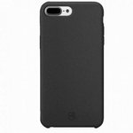 Tellur Protectie pentru spate Sand Silicon Black pentru iPhone 8 Plus