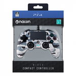 Joc NACON S.A. PS4 WIRED COMPACT CONTROLLER CAMO GREY - PlayStation 4, NACON SA