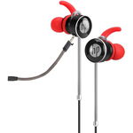 Casti Gaming HP DHE-7004, Jack 3.5mm, in-ear (Negru/Rosu), HP