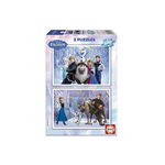 Puzzle Frozen, 2 x 100 piese