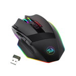Mouse Gaming Redragon Sniper Pro, Wireless, iluminare RGB (Negru), Redragon