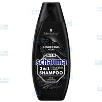 SCHAUMA MEN SAMPON CHARCOAL 400ML, SCHAUMA