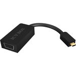 Adaptor Raidsonic IcyBox 1x microHDMI Male - 1x VGA Female