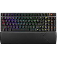 Tastatura gaming mecanica cu sau fara fir Asus ROG Strix Scope II 96 NX Snow switch neagra