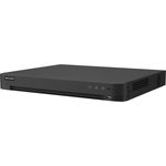DVR Hikvision 32 canale IDS-7232HQHI-M2/XT, compresie video: H.265 Pro+/H.265 Pro/H.265/H.264+/H.264, BNC interface (1.0 Vp-p, 75 Ω), pana la 40 canale IP camera inputs, fiecare canal pana la 6MP, pana la 24* 1080P@30fps decoding ability, 5 signals input, HIKVISION