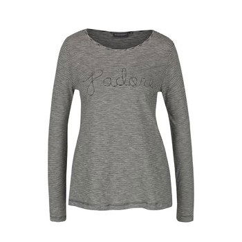 Bluza crem cu negru in dungi Broadway Betty