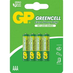 Baterii zinc carbon GP GREENCELL AAA
