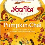 Ceai bio Gusturile Toamnei - Pumpkin Chai , Yogi Tea, 32.3g