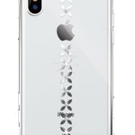 Protectie Spate Devia Lucky Star DVLSIP58SV pentru iPhone X (Transparent/Argintiu), Devia