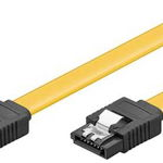 Cablu de date SATA III 7p tata - tata galben 0.5m