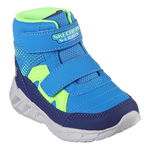 Skechers, Ghete cu lumini led Magna Lights-Thund, Verde lime/Bleumarin