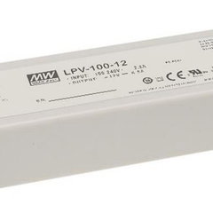 Sursa pentru iluminat led 12V/8.5A 102W IP67 MeanWell LPV-100-12, MeanWell