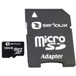 microSDHC 128GB UHS-I SRX ADAPTOR CL10, Serioux