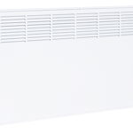 Convector de perete sau pardoseala iVigo DIGITAL EPK 2500 W White, control electronic, Termostat de siguranta, termostat reglabil, IP 24, pentru 28 mp, ERP 2018