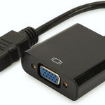 Convertor HDMI la VGA Digitus cu audio DA-70461, Digitus