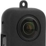 Husa de protectie LLWL pentru camera sport insta360 X3, material EVA, negru, 12.7x6.6x4.4cm