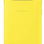 Husa Cover Leather Samsung pentru Samsung Galaxy S10 Galben