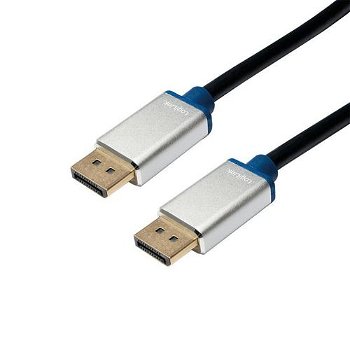 Cablu video Logilink DisplayPort Male - DisplayPort Male, v1.2, 1.5m, negru