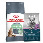 ROYAL CANIN Digestive Care hrana uscata pisica pentru confort digestiv 10 kg + ARISTOCAT Bentonite Plus Nisip pentru litiera pisicilor, din bentonita cu lavanda 5 l GRATIS