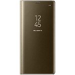 Samsung Husa Clear View Standing Note 8 Gold