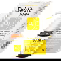 Suspensie uleioasa cu Vitamina D3 cu picurator, 500 U.I, 20 ml, Impruvis D3Vit