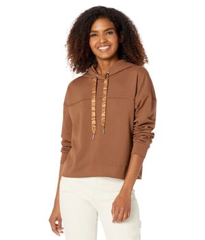Imbracaminte Femei Calvin Klein Hoodie with Seam Detail Tortoise, Calvin Klein