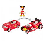 Masinuta transformabila cu figurina Mickey and the Roadster Racers, IMC Toys