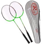 Set 2 Rachete pentru Badminton din aluminiu