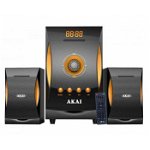 Sistem boxe 2.1 AKAI bluetooth MP3/FM/SD 18W+10Wx2 Negre SS032A-3515 0la_27207
