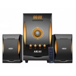 Sistem boxe 2.1 AKAI bluetooth MP3/FM/SD 18W+10Wx2 Negre SS032A-3515 0la_27207