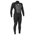 Combinezon surf 100 neopren 4/3 mm Negru Bărbaţi 