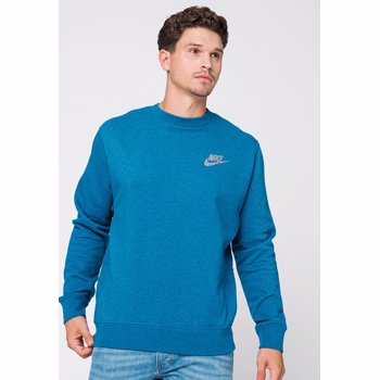 Bluza sport cu logo stralucitor si decolteu la baza gatului Revival
